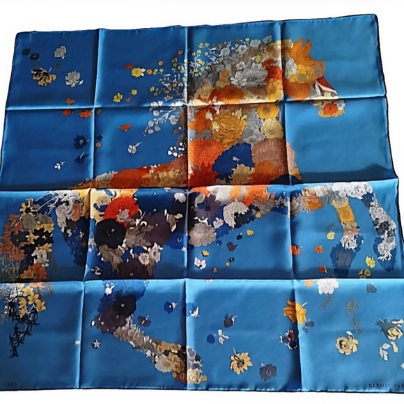 Hermes Accessories - New!! Authentic Hermes 100% Silk Scarf 90x90
